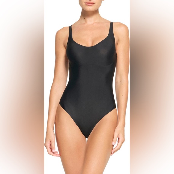 🖤SKIMS FOUNDATIONS BRIEF BODYSUIT IN ONYX XS